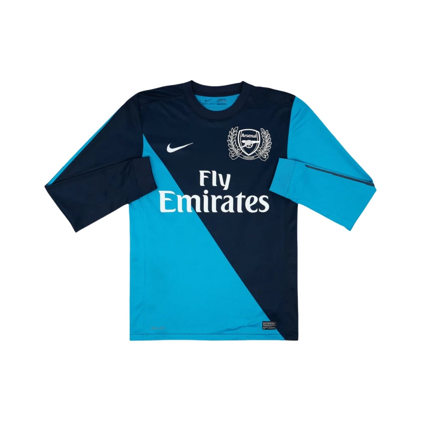 T-Shirt Alternativa Retro Arsenal 11/12 Manga Comprida