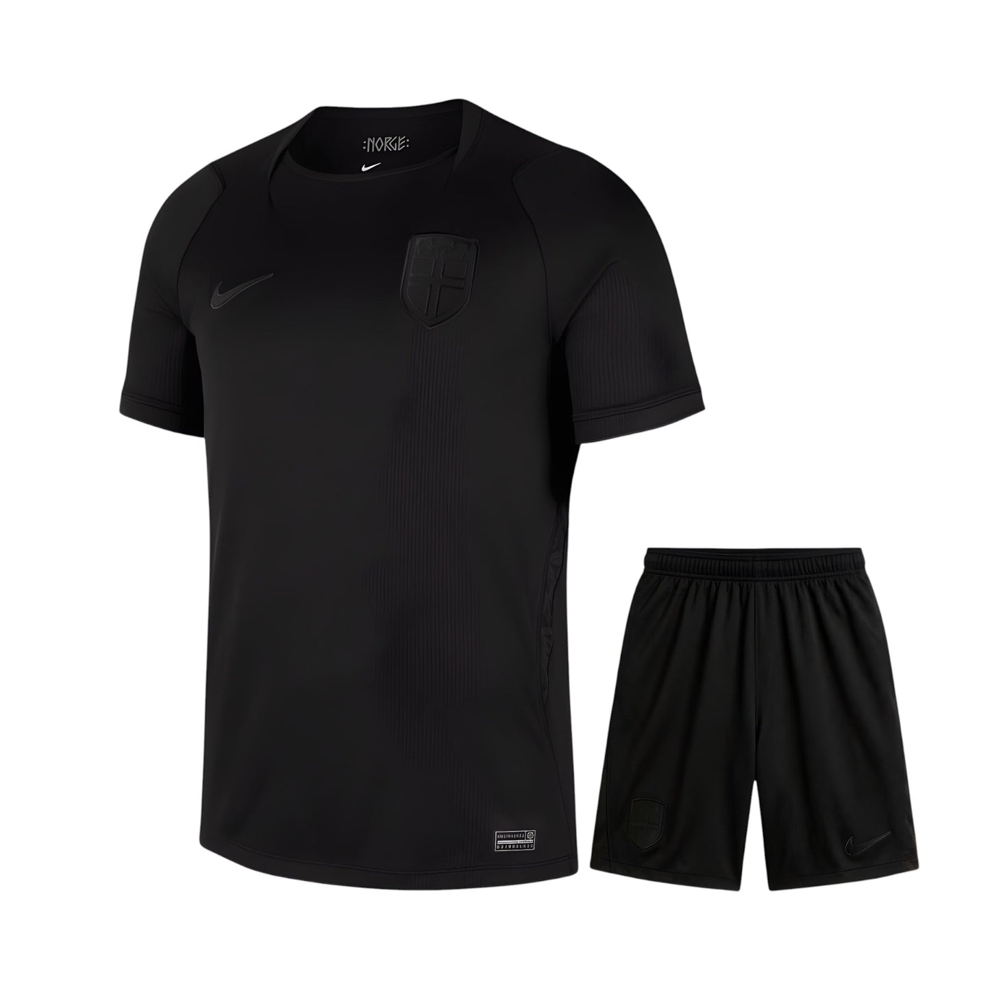 Kit criança Velukz Noruega Alternativa 2026, conjunto de roupas para crianças com tema da Noruega, em cores vibrantes.