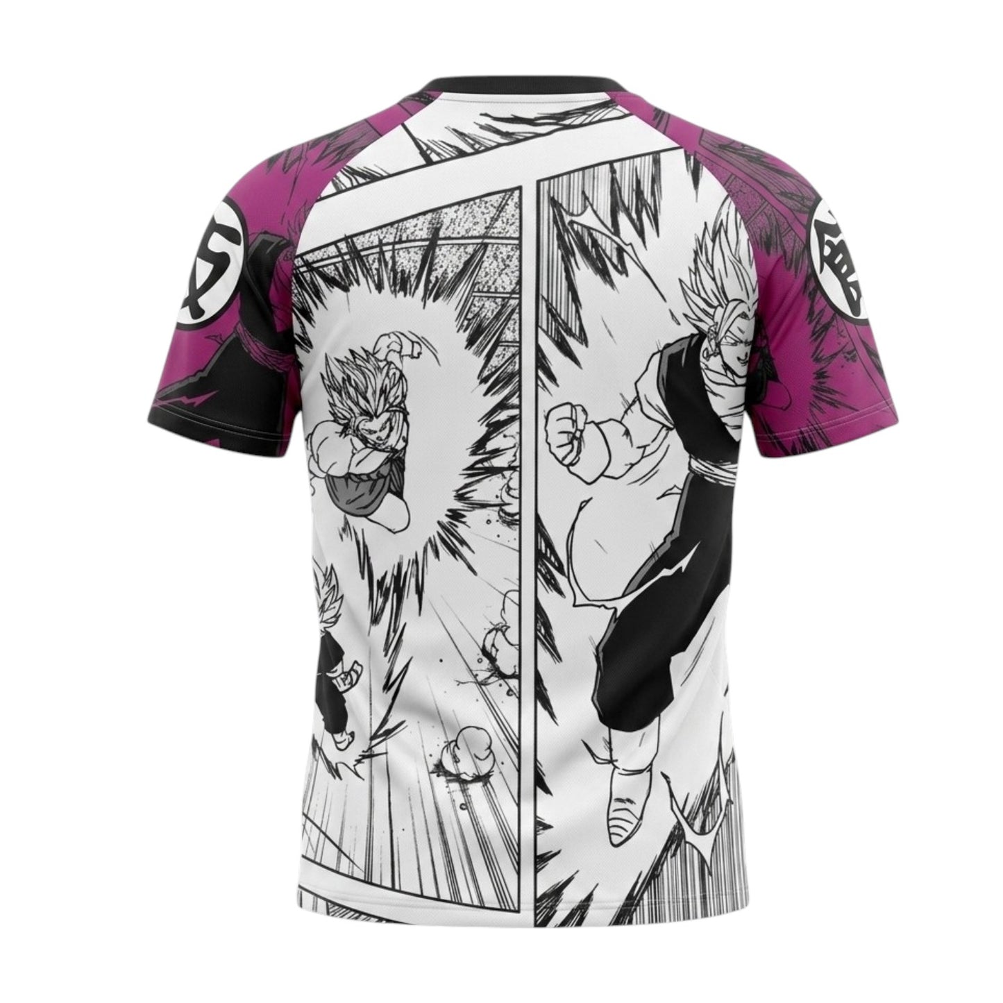 Camisola especial México Dragon Ball Z da Velukz, camiseta de anime com design do personagem Dragon Ball Z.