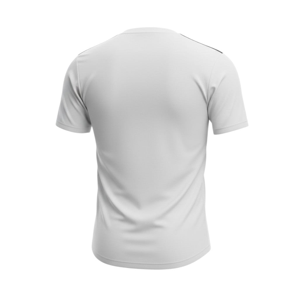 Red Velukz T-Shirt Especial Benfica with club logo and bold lettering displayed on a flat surface.