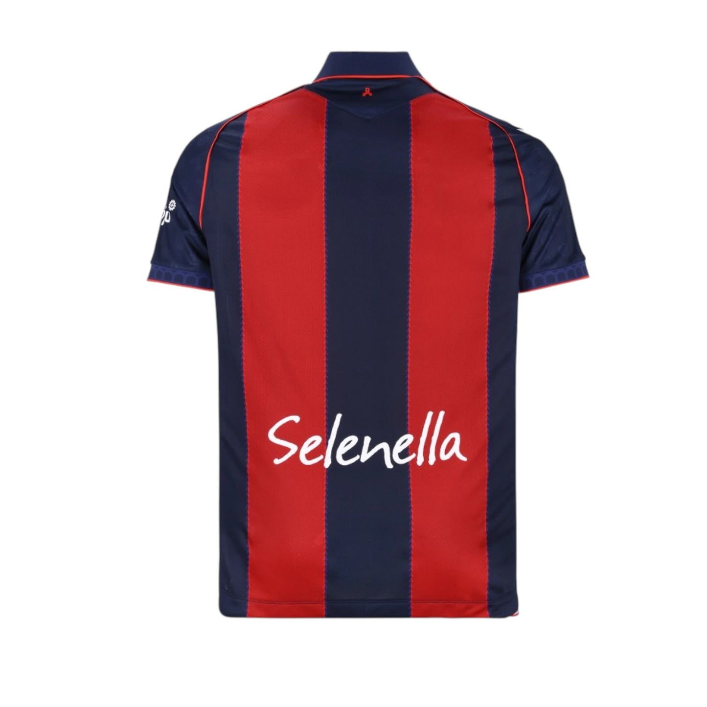 Camisa principal do Bolonha FC 2026/27 da Velukz, com detalhes do uniforme e cores tradicionais do time.
