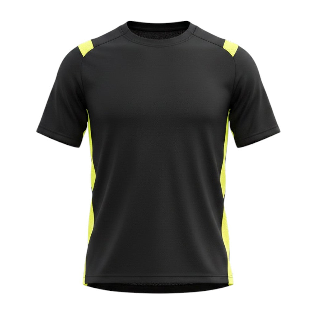 Camiseta de treino Brasil 2026 da Velukz, com estampa esportiva, tecido confortável, ideal para atividades físicas e apoio à seleção.