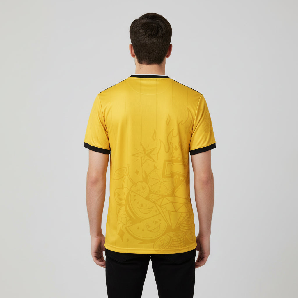 T-Shirt Amarela Itália - Kickeoffss