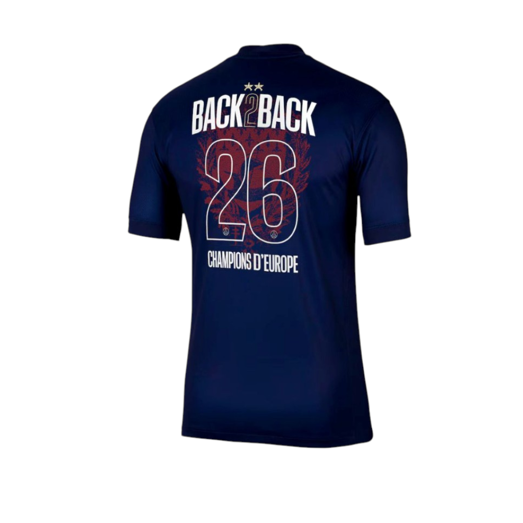 Kit Criança Principal PSG 25/26 - 2 estrelas Champions