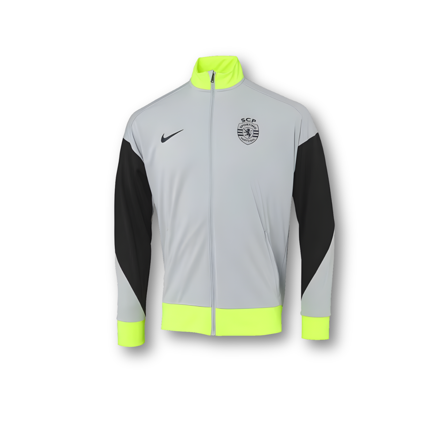 Sporting CP Grey Waterproof Windbreaker 25/26