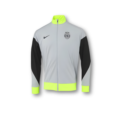 Sporting CP Grey Waterproof Windbreaker 25/26
