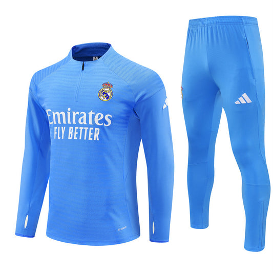 Fato de Treino Azul Real Madrid 25/26 - Kickeoffss