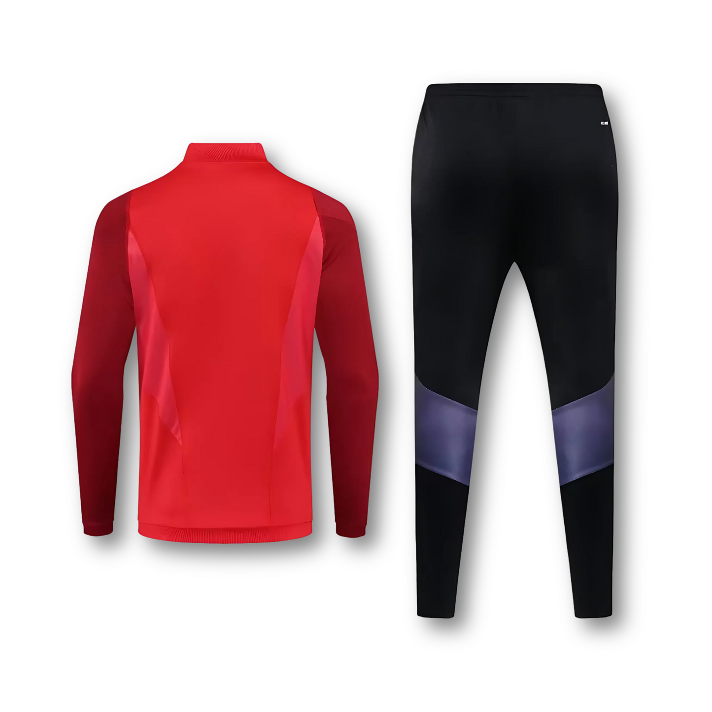 Kickeoffss Fato de Treino Benfica 23/24 featuring a full zipper and team colors, perfect for training sessions.