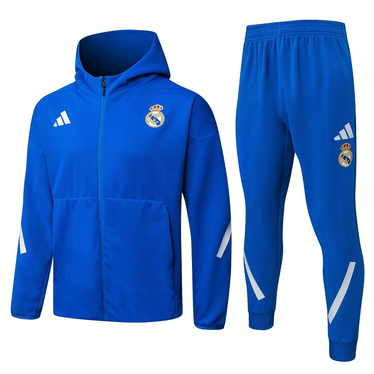 Conjunto Casaco Real Madrid - Kickeoffss