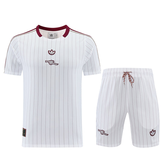 Conjunto Velukz LifeStyle Arsenal, roupa casual masculina com design moderno, mostrado na imagem.