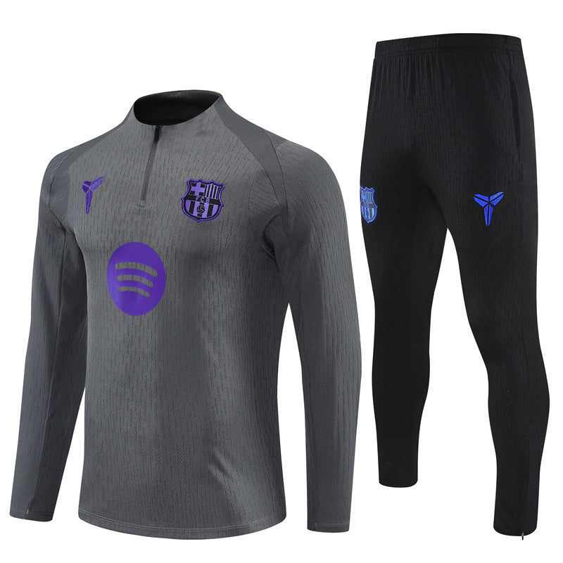 Fato de Treino meio Zipper Barcelona 25/26 - Kickeoffss