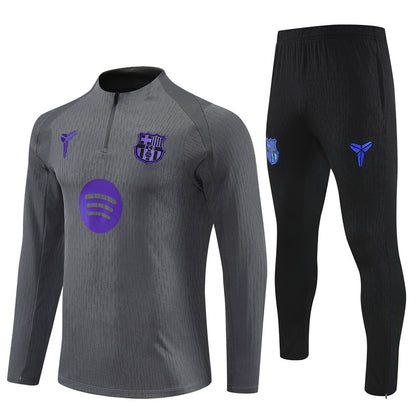 Fato de Treino meio Zipper Barcelona 25/26 - Kickeoffss