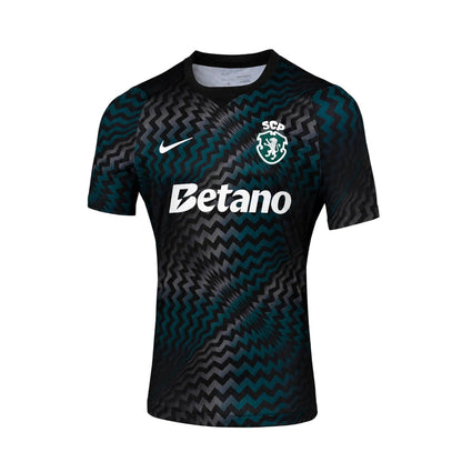 Camisola guarda-redes Sporting 120 anos Velukz, camiseta para fãs de futebol com detalhes comemorativos, modelo 26-27.