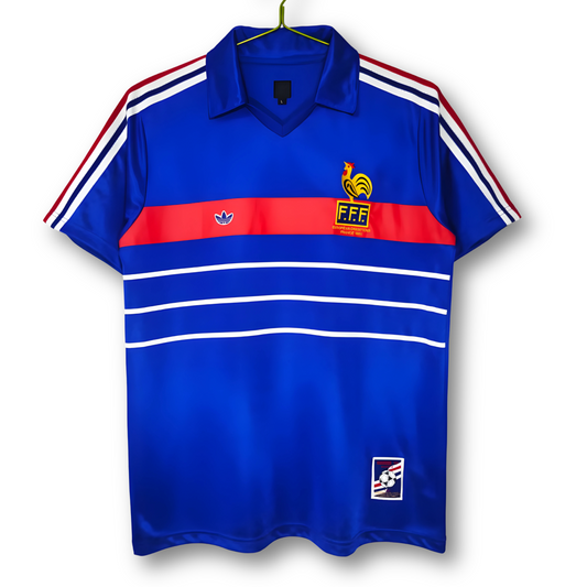 T-shirt rétro domicile France 1984