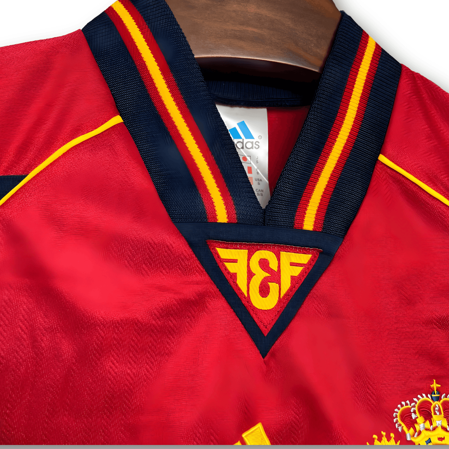 T-shirt rétro domicile Espagne 1998