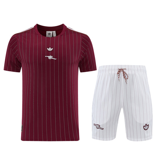 Conjunto LifeStyle Arsenal da Velukz, roupa casual com detalhes do time Arsenal, visual moderno e confortável.