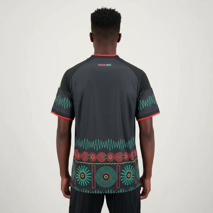 Velukz T-Shirt Alternativa Jamaica 2026 featuring vibrant colors and a stylish design.