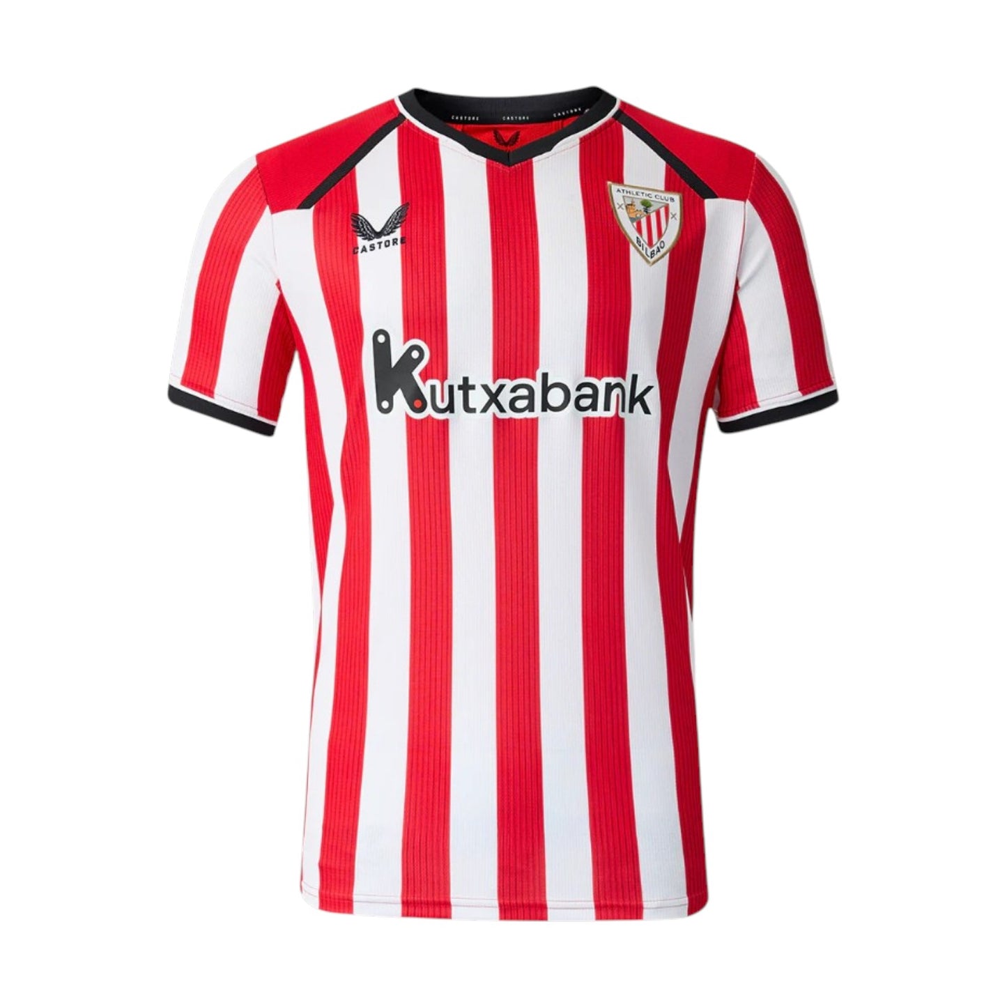 Camiseta principal do Athletic Bilbao 2026/2027, camiseta esportiva da Velukz com logotipo do time em destaque.
