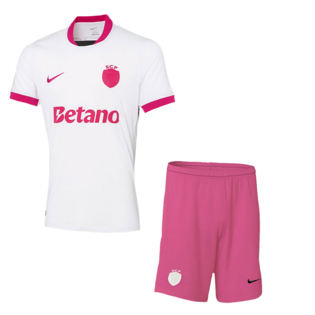 Kit Sporting PINK OCTOBER rosa - Criança - Kickeoffss