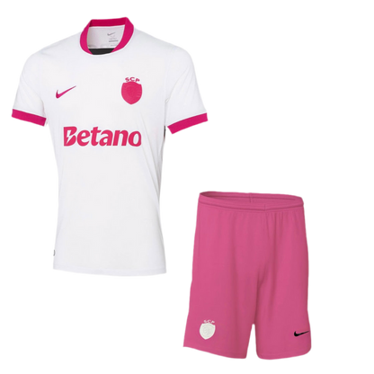 Kit Sporting PINK OCTOBER rosa - Criança - Kickeoffss
