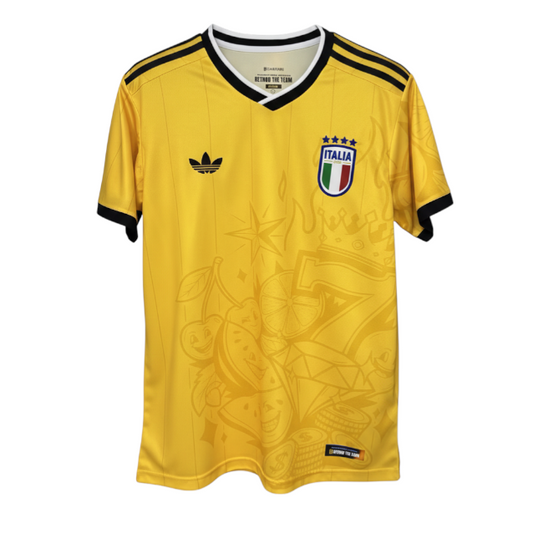 T-Shirt Amarela Itália - Kickeoffss