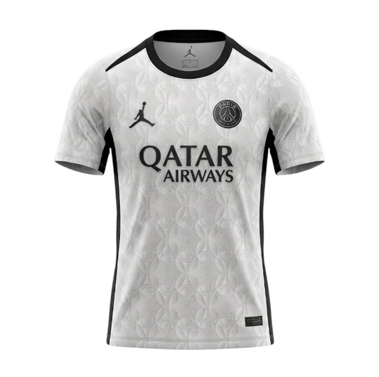 Camiseta de treino PSG 26/27 da Velukz, em tecido confortável com detalhes do clube.