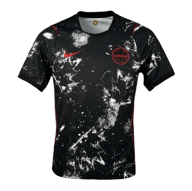 Camiseta Alternativa Canadá 2026 da Velukz, t-shirt com estampa colorida e design exclusivo, vista frontal.