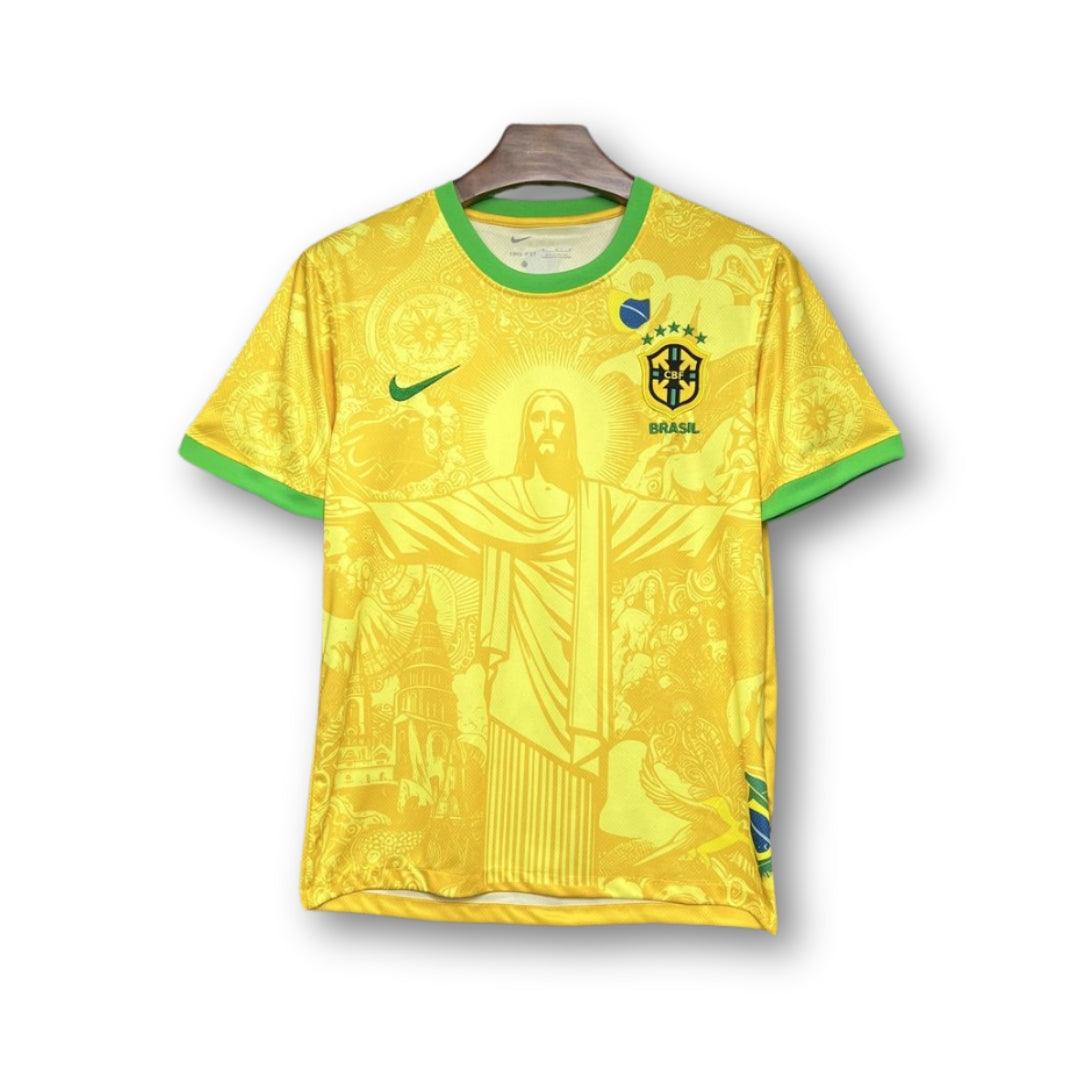 T-Shirt Especial Brasil 24/25 - Kickeoffss