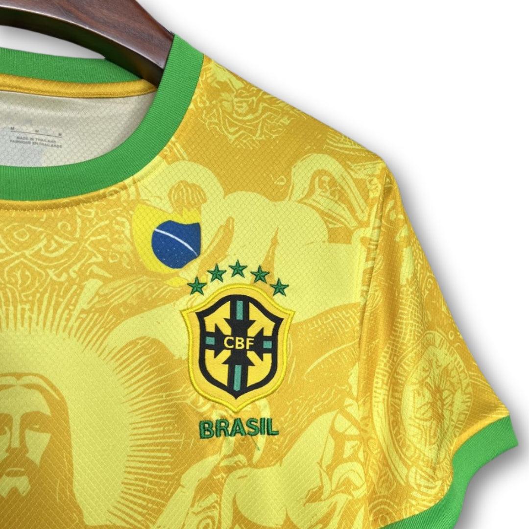 T-Shirt Especial Brasil 24/25 - Kickeoffss