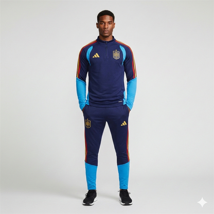Fato de Treino meio Zipper Espanha 26/27 - Kickeoffss