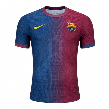Velukz T-Shirt Especial Barcelona 26/27 featuring vibrant colors and a stylish design, perfect for fans.