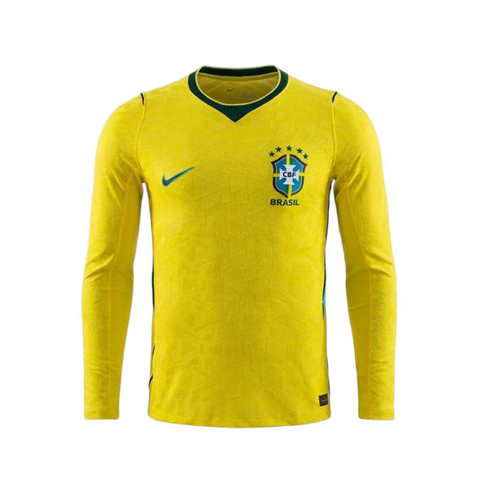 Long-sleeve Principal Brasil 2026 T-shirt by velukz, featuring a vibrant design and comfortable fit.