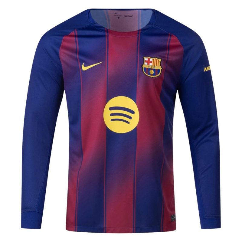 T-Shirt Principal Barcelona 25/26 Manga Comprida