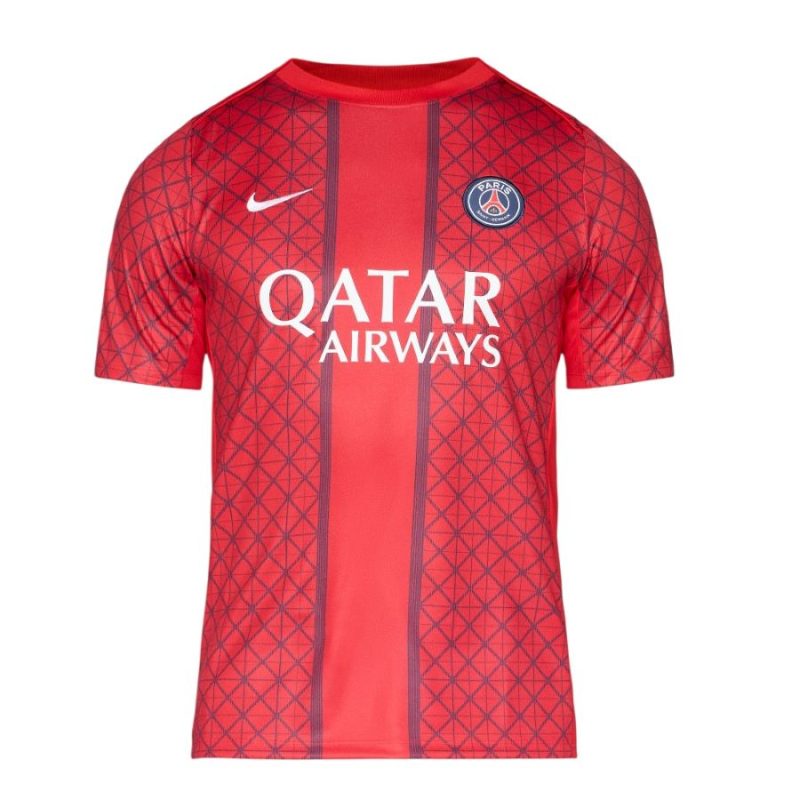 T-Shirt Pre-Jogo Vermelha PSG 25/26