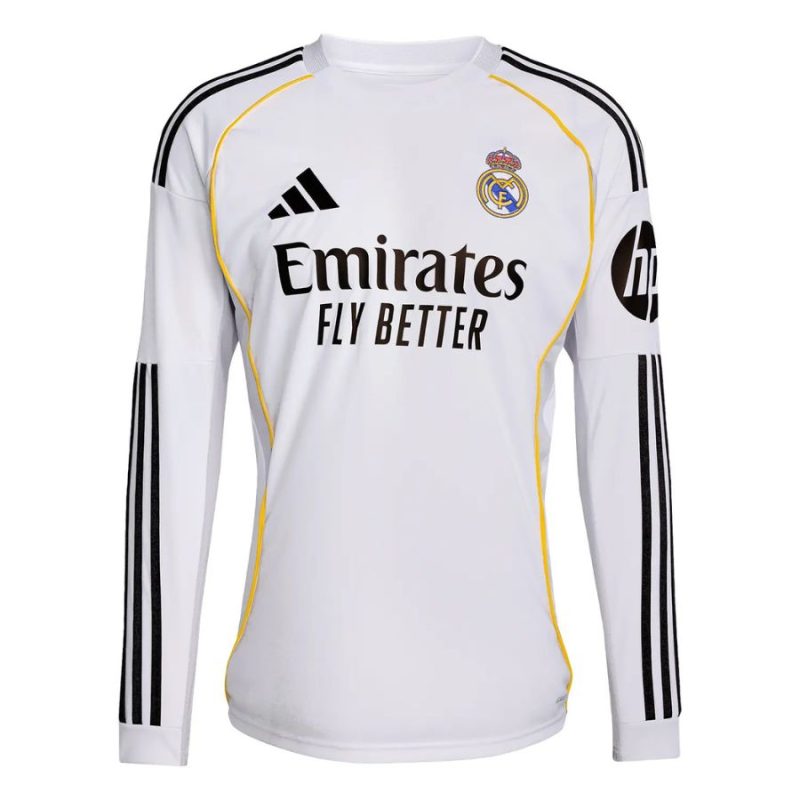 T-shirt Alternativa Real Madrid 25/26 Manga Comprida