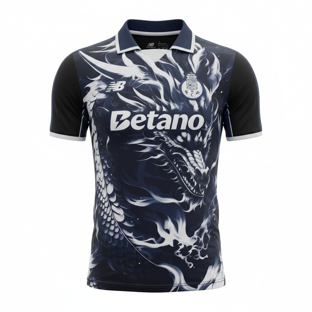 Camiseta Porto Especial da marca Velukz, modelo de algodão com estampa exclusiva, cor branca e gola redonda.