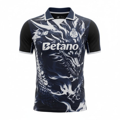 Camiseta Porto Especial da marca Velukz, modelo de algodão com estampa exclusiva, cor branca e gola redonda.