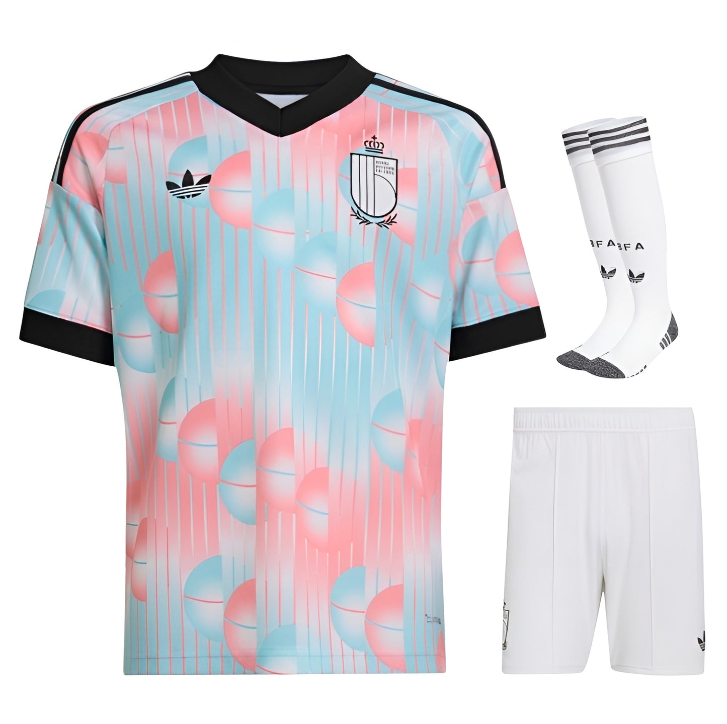 Kit criança Velukz Alternativo Bélgica 26/27, tênis infantil com detalhes em azul e branco, confortável e ideal para crianças.
