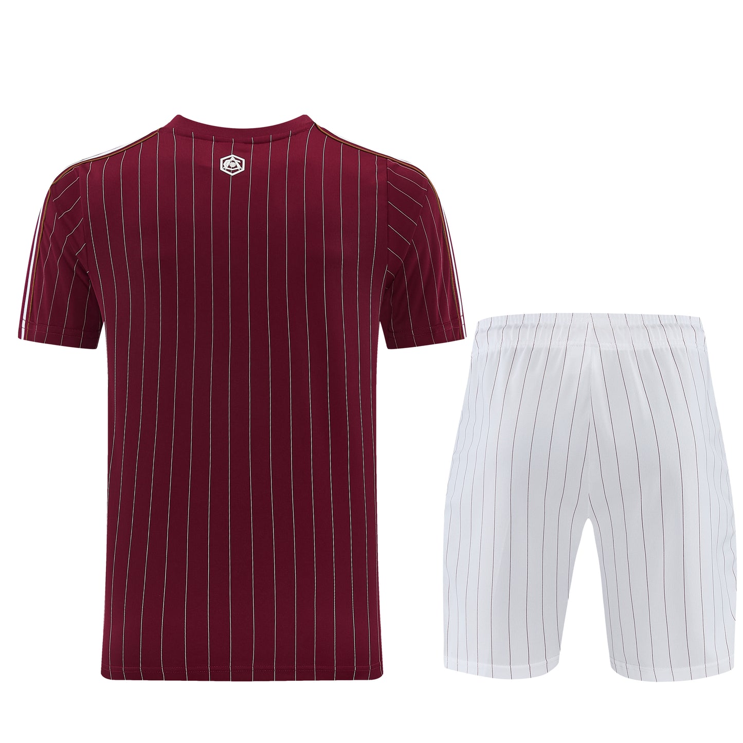 Conjunto LifeStyle Arsenal da Velukz, roupa casual com design inspirado no Arsenal, mostrado na imagem.