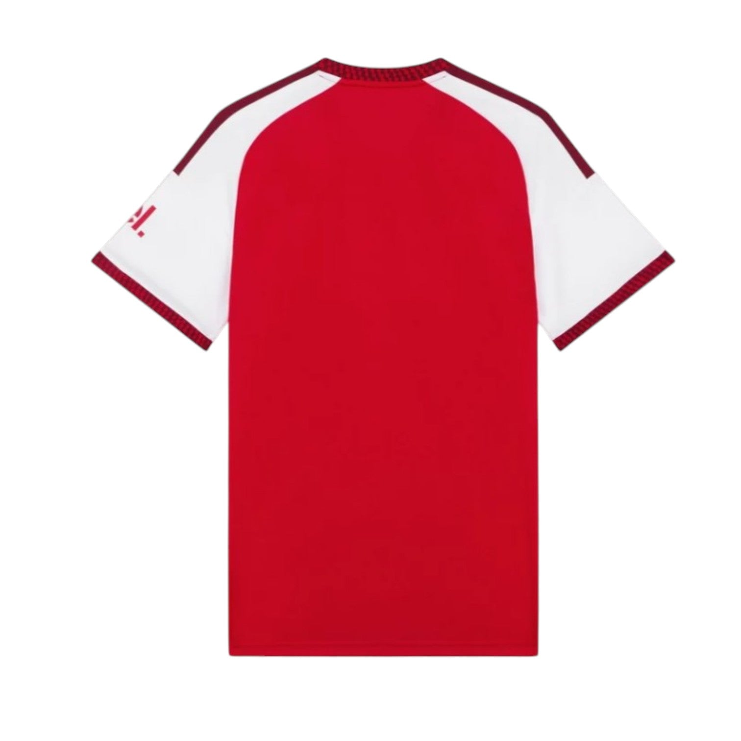 Camisa T-Shirt Principal Arsenal 26/27 da Velukz, detalhe do logo do time Arsenal, azul com estampa oficial.