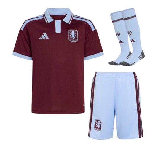 Kit Criança Aston Villa Principal 26/27