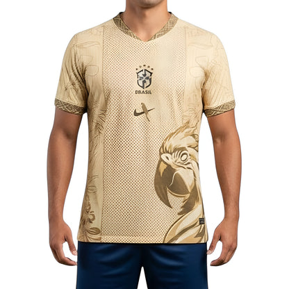 Camiseta especial do Brasil da marca Velukz, com design colorido e padrão de camiseta, vista frontal na imagem bar_3_1.jpg