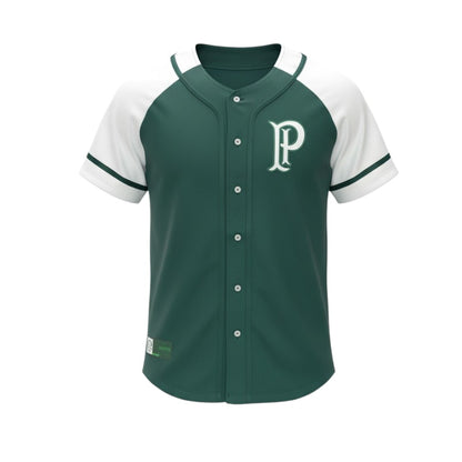 Velukz T-Shirt Especial Baseball Palmeiras 25/26 featuring a classic design and vibrant team colors.