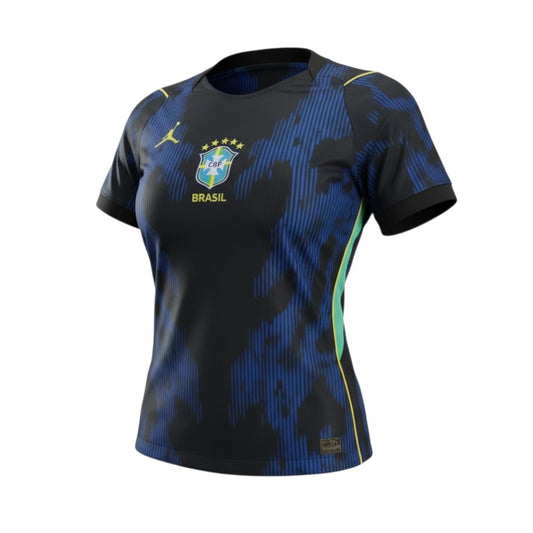 T-Shirt Alternativa Brazil Mulher 2026 - Kickeoffss