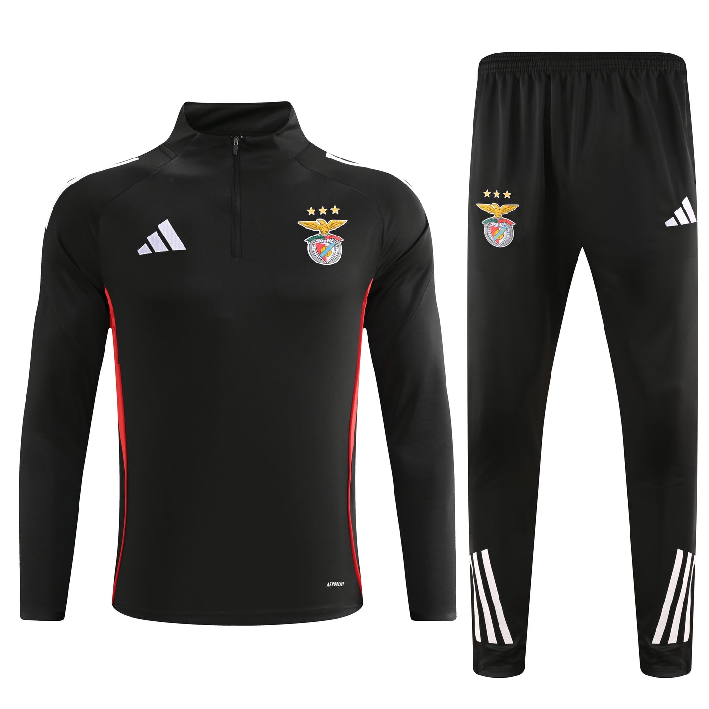 Fato de Treino Benfica Preto - Kickeoffss