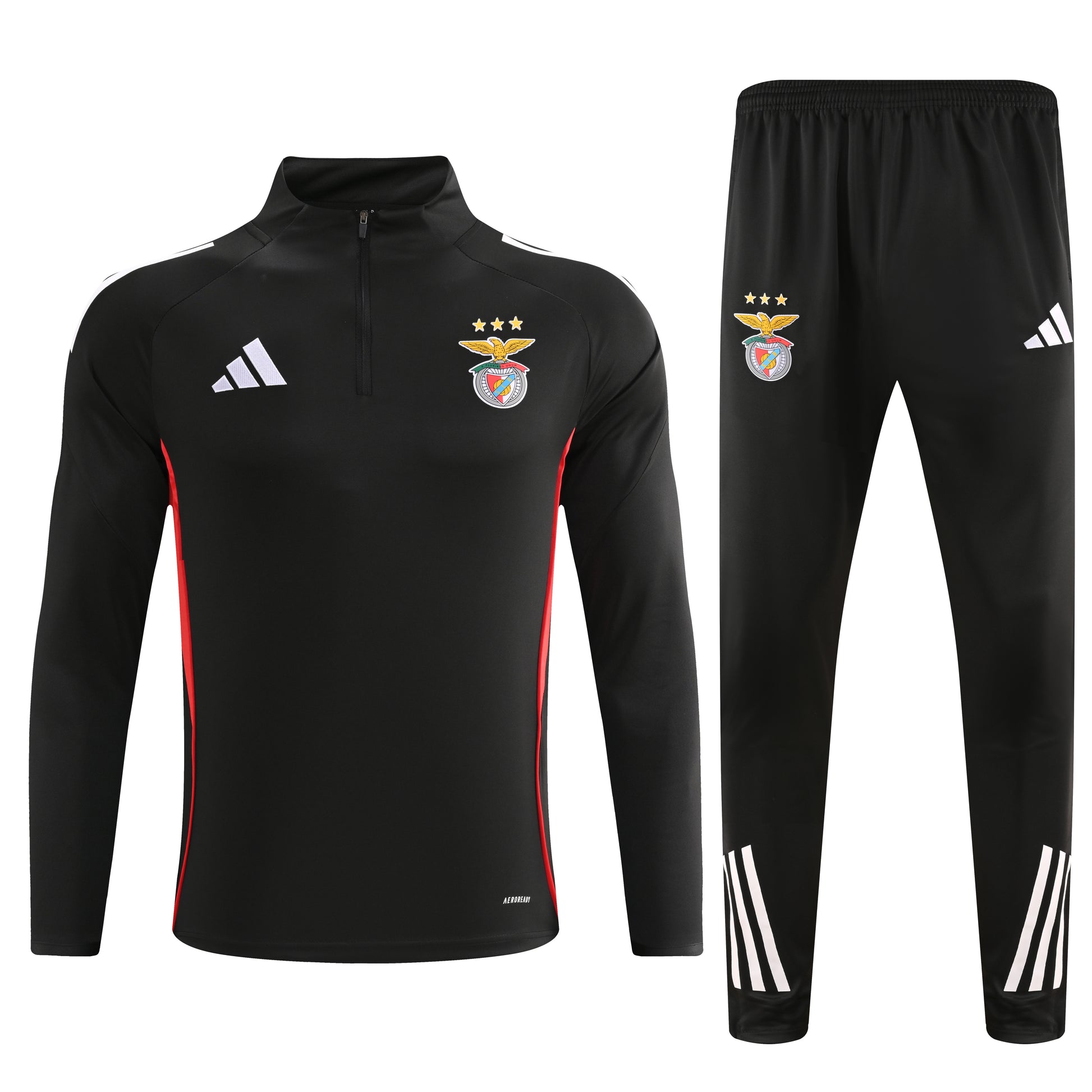 Fato de Treino Benfica Preto - Kickeoffss