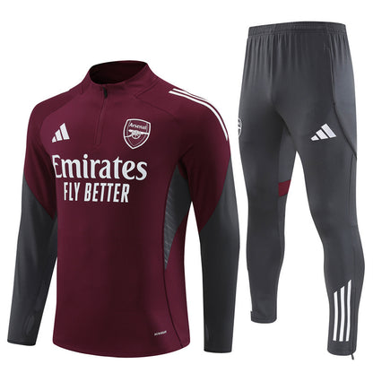 Fato de Treino meio Zipper Arsenal 25/26 - Kickeoffss