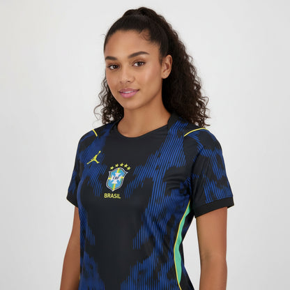 T-Shirt Alternativa Brazil Mulher 2026 - Kickeoffss