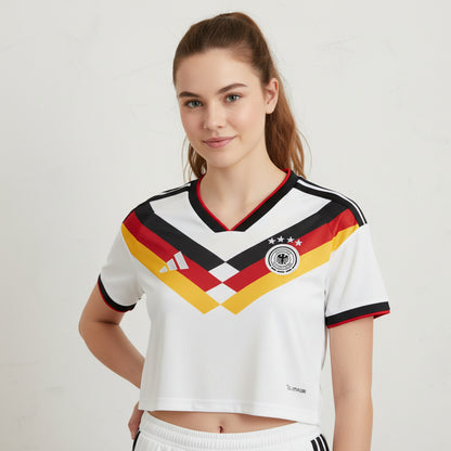 Cropped Mulher Alemanha Principal 26/27 - Kickeoffss