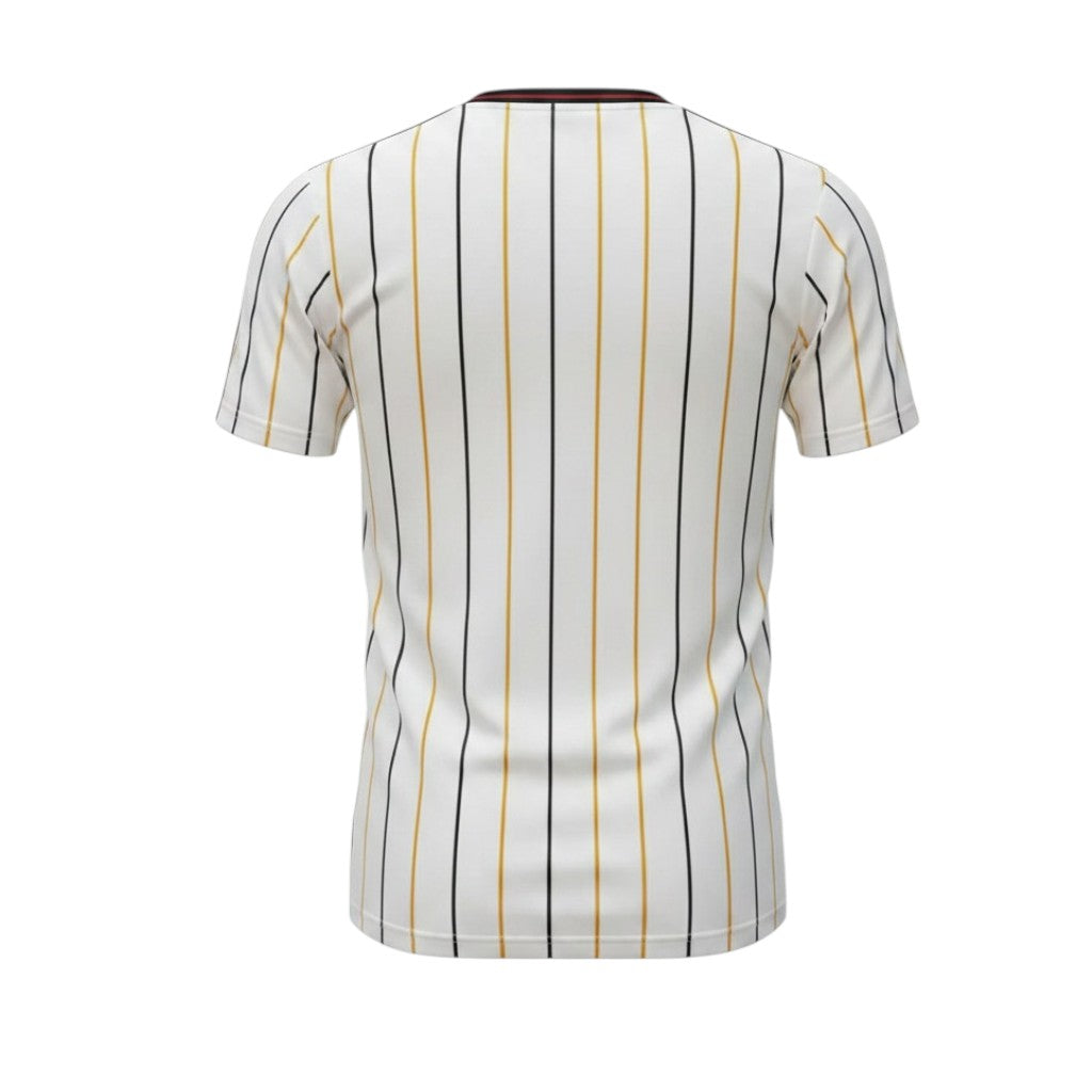 Camisa casual retrô da Alemanha da marca Velukz, com estampa do país, em estilo descontraído e confortável.